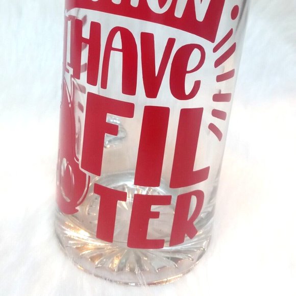 Glass Beer Mug heavy clear Custom Design Red 26.5oz Unisex Personalized - Picture 6 of 7